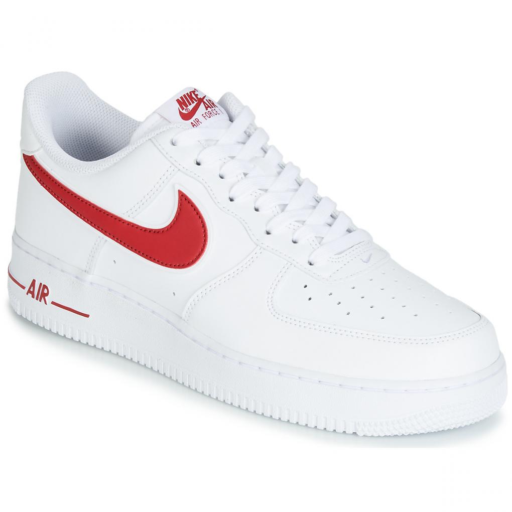 nike air force blanche et rouge cheap buy online